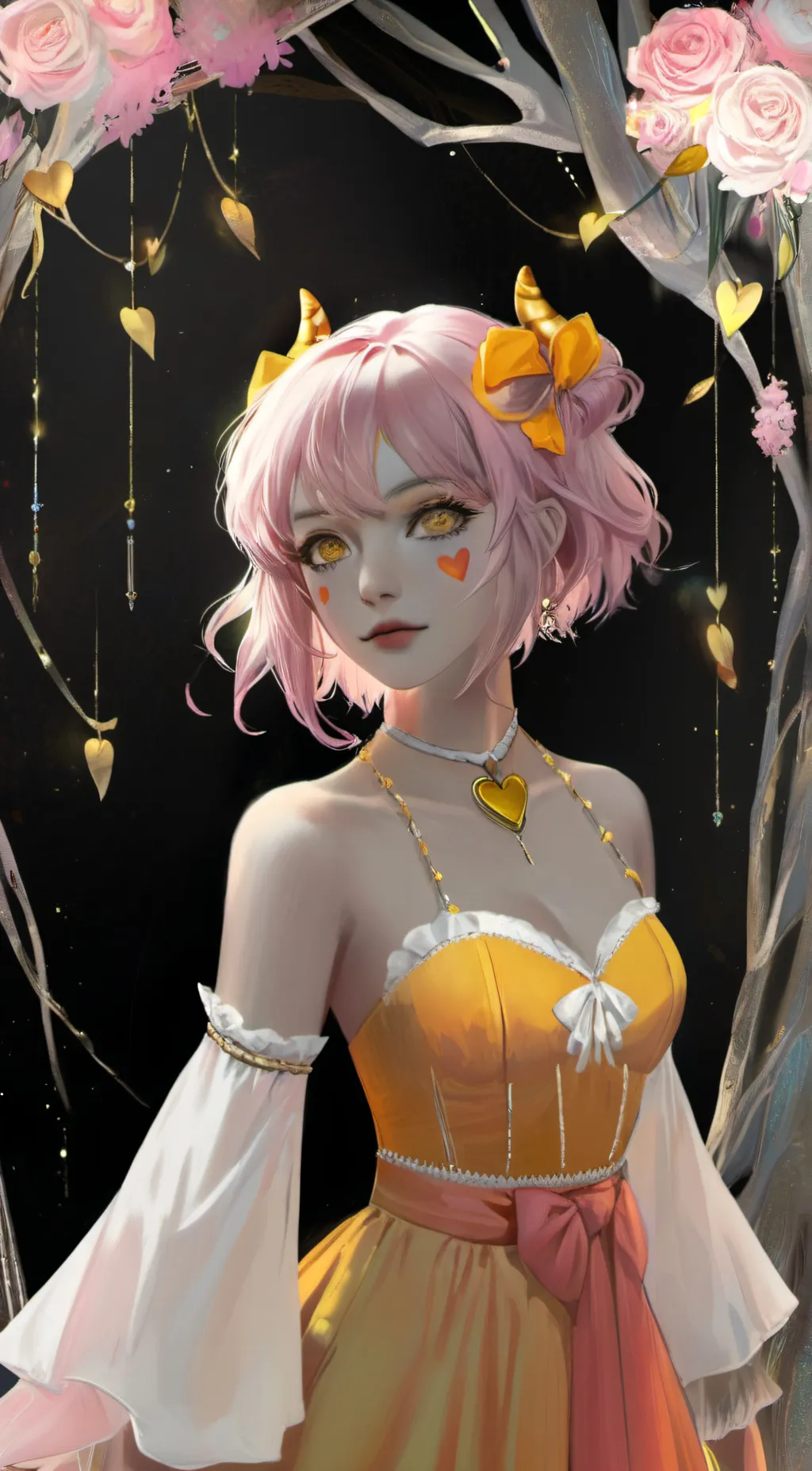 ai character: Fireheart background