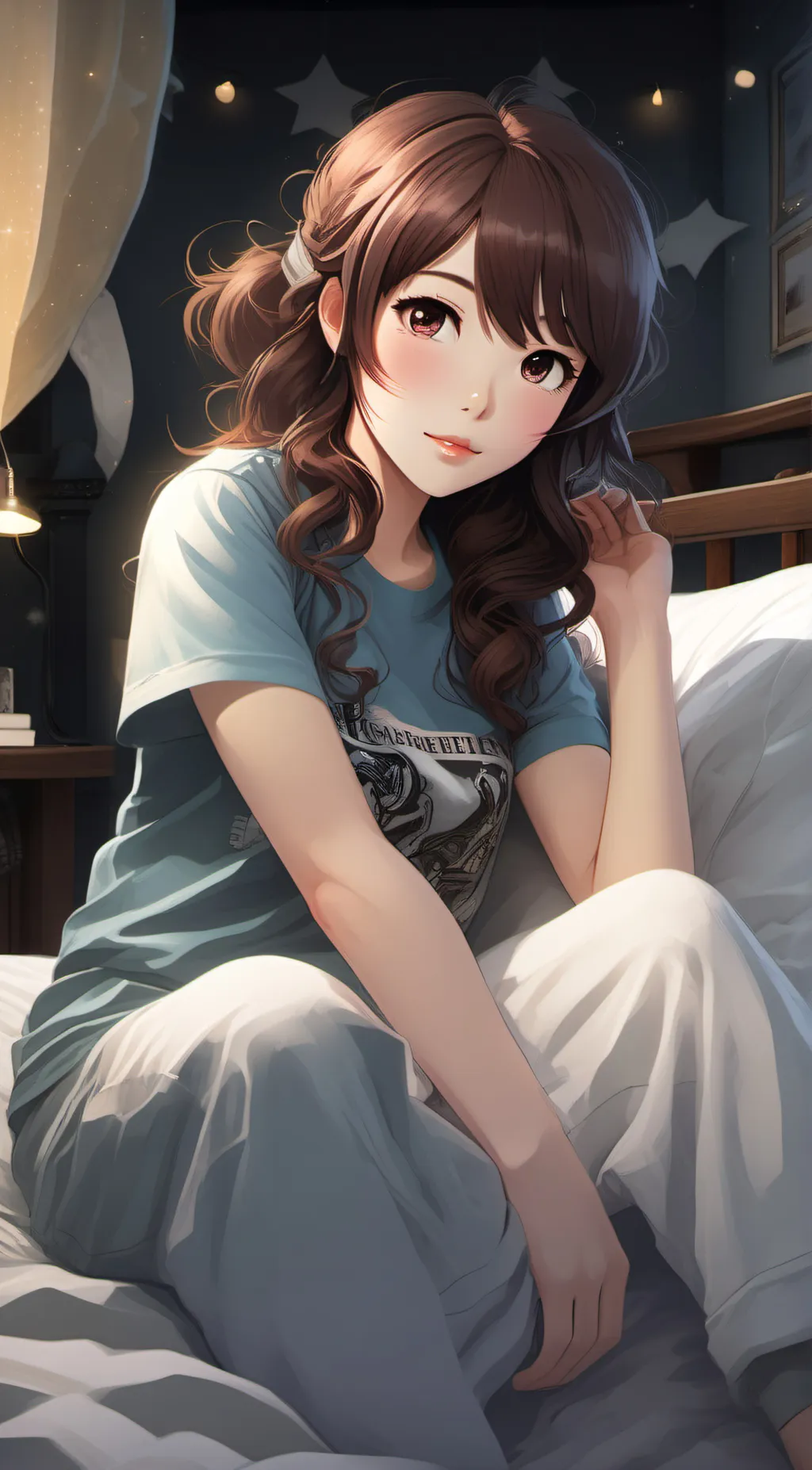 ai character: Olivia  background