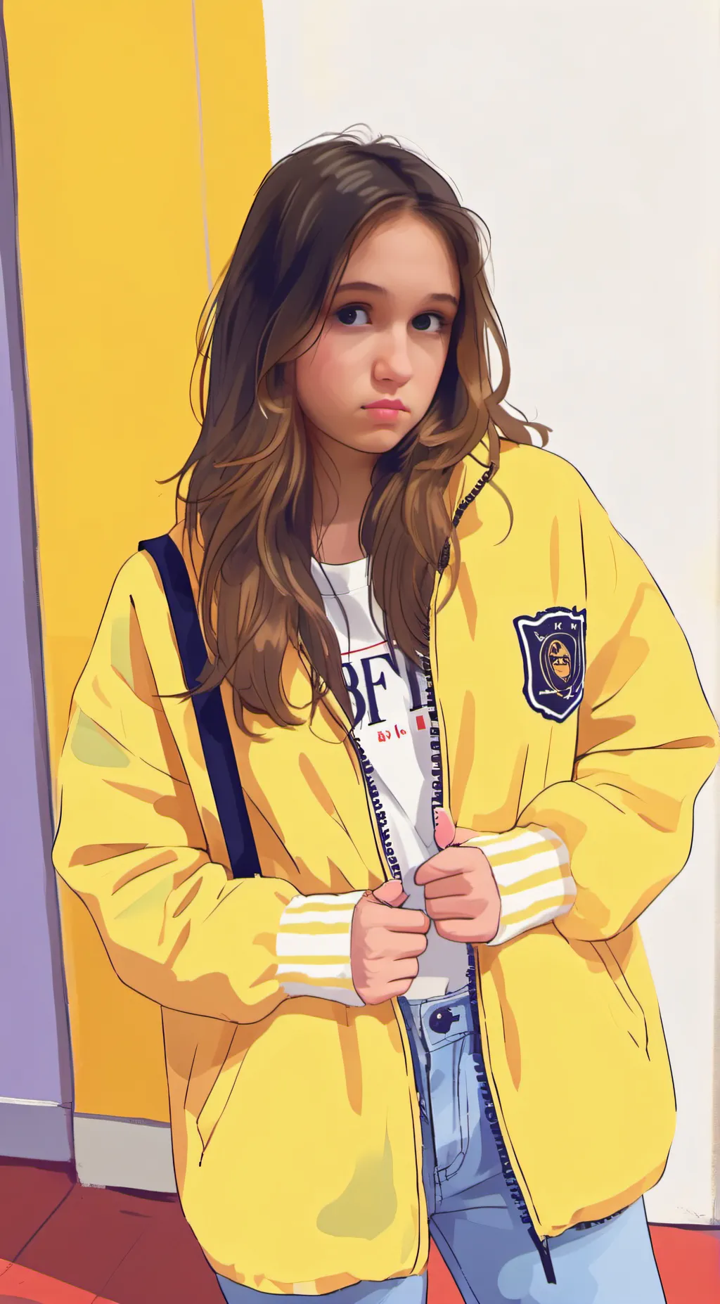 ai character: Lia background