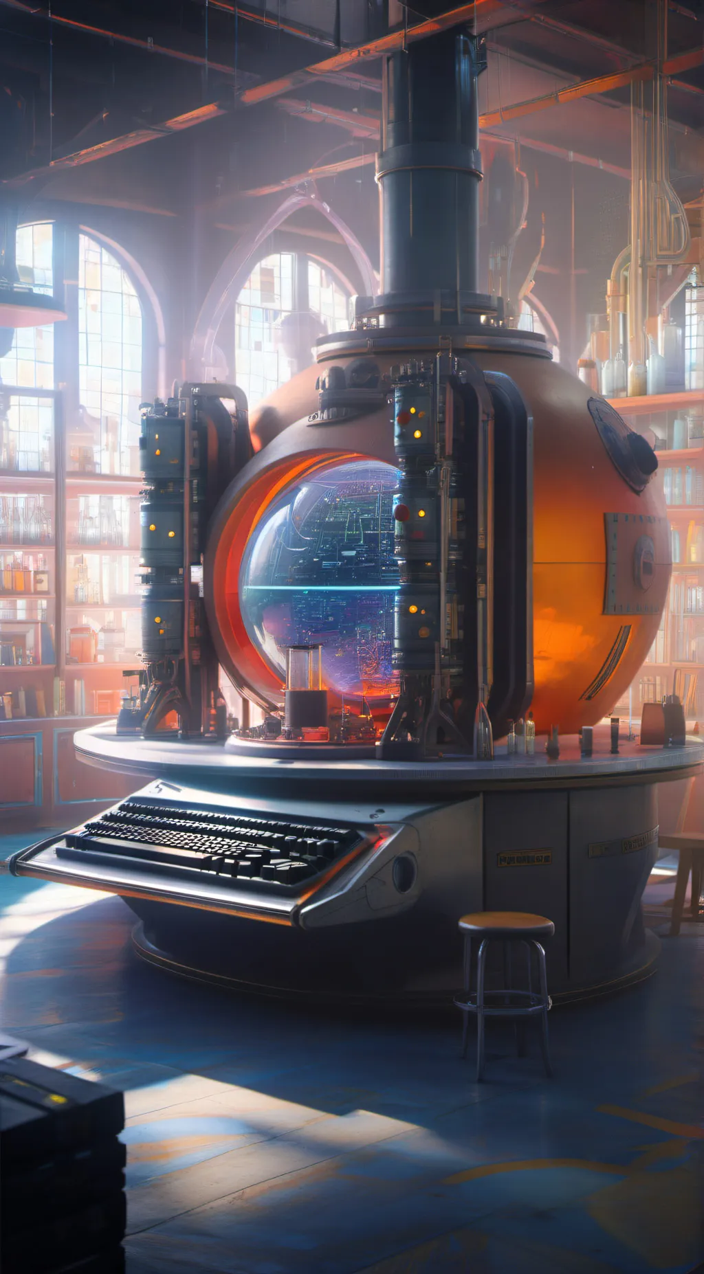 ai character: Calchemator background