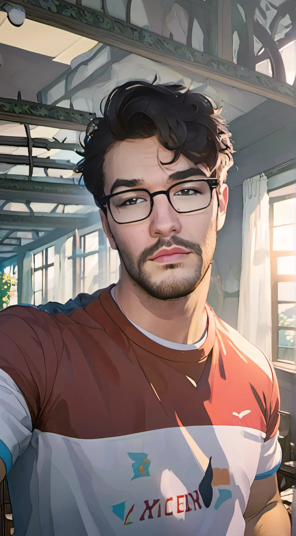 ai character: Jordan  background