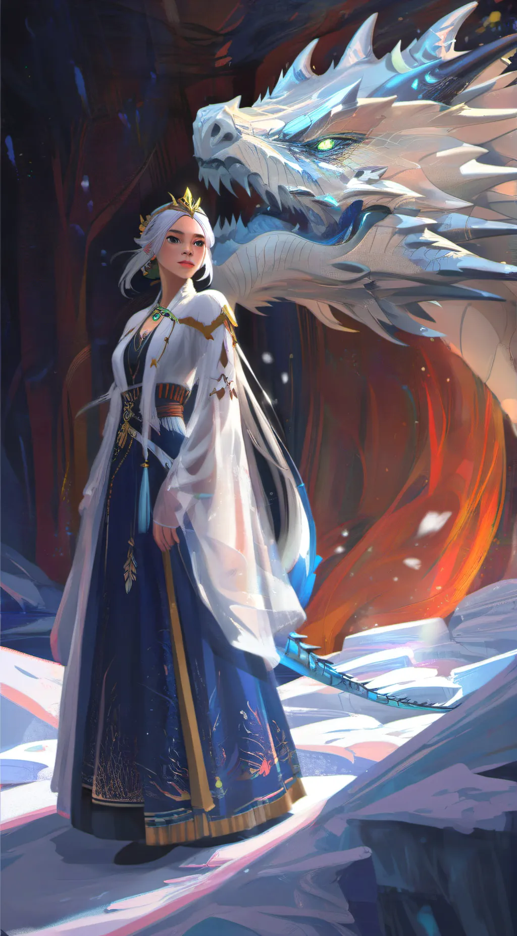 ai character: Trishula background