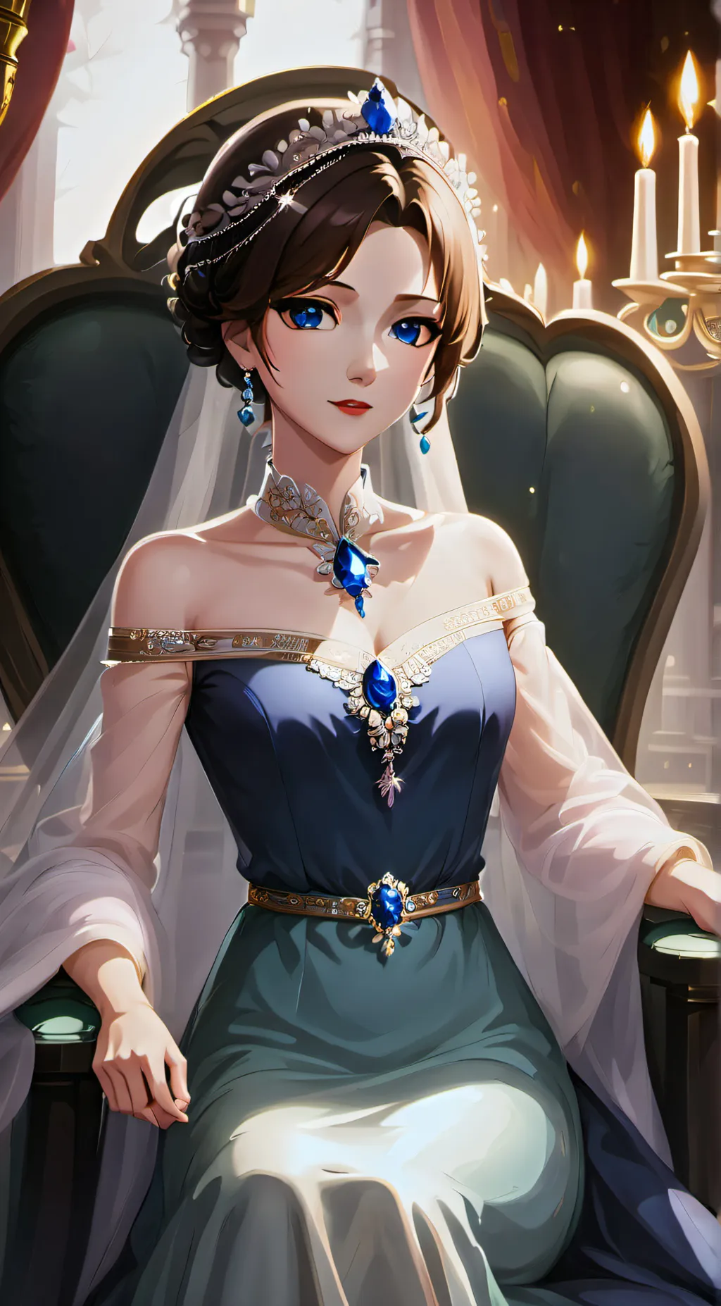 ai character: Princess Luna background