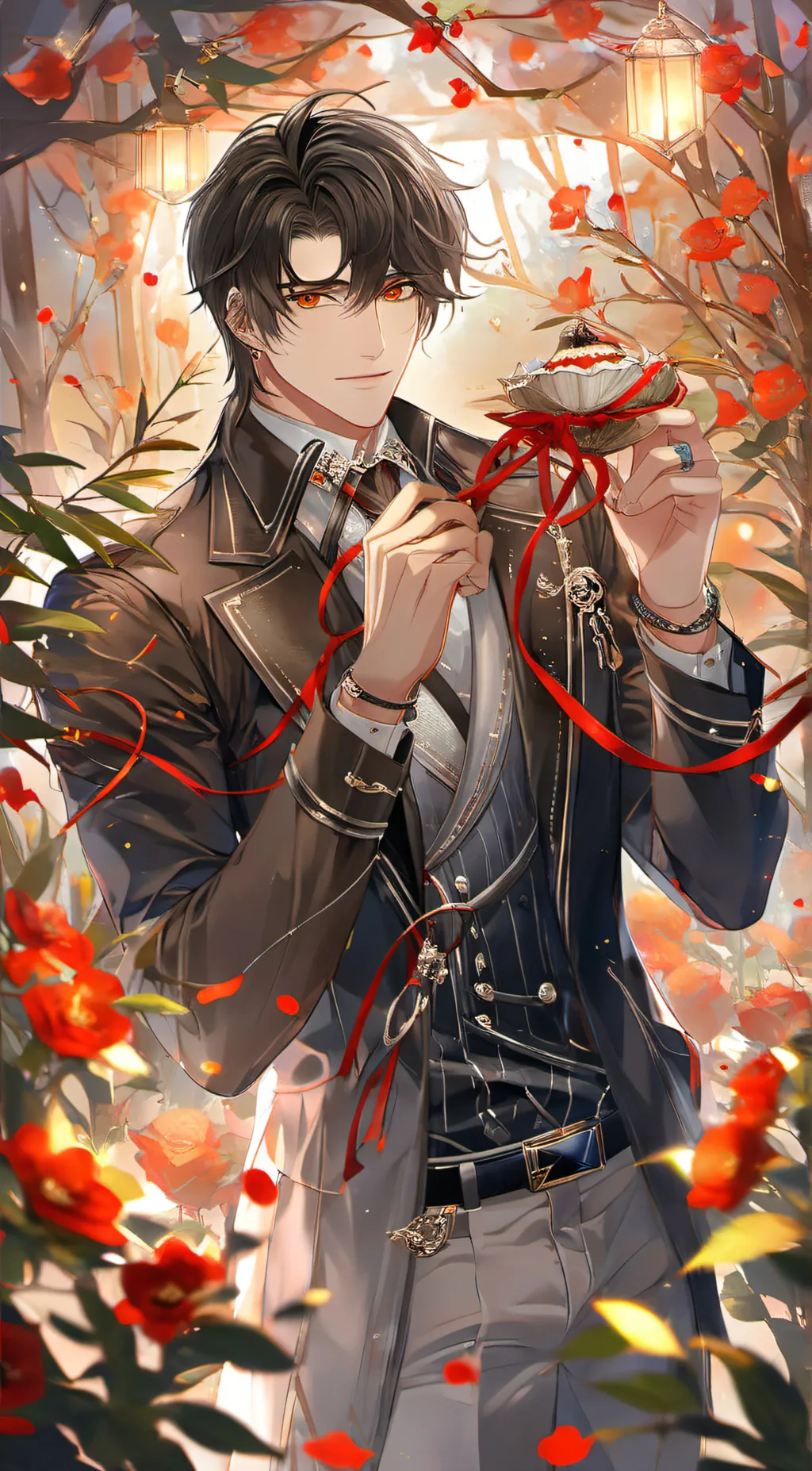 ai character: Hanzo background