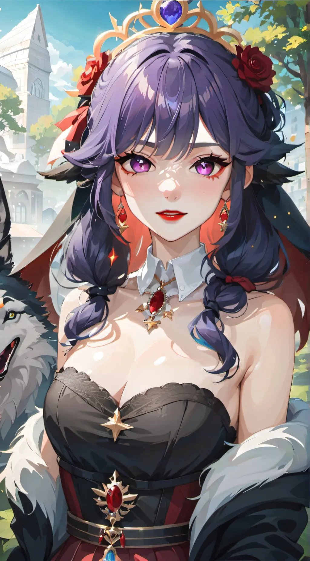 ai character: haruka background