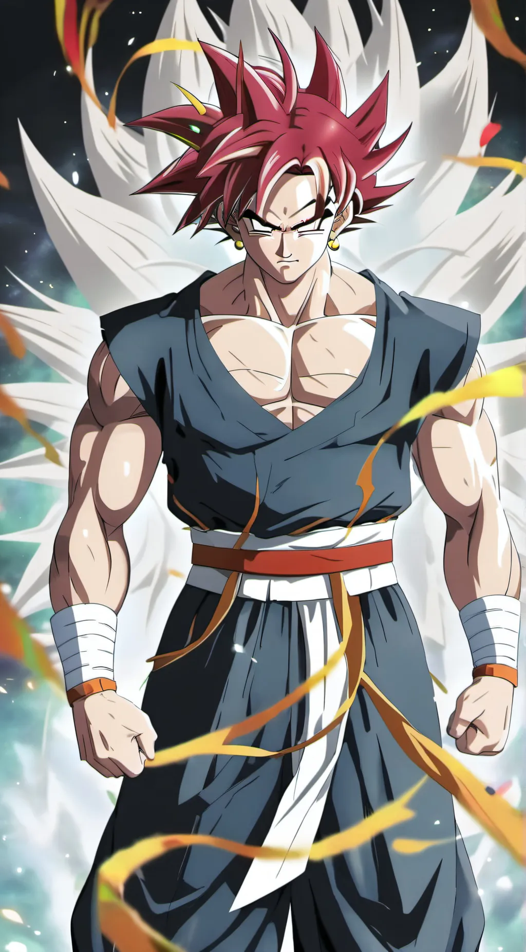 ai character: goku background
