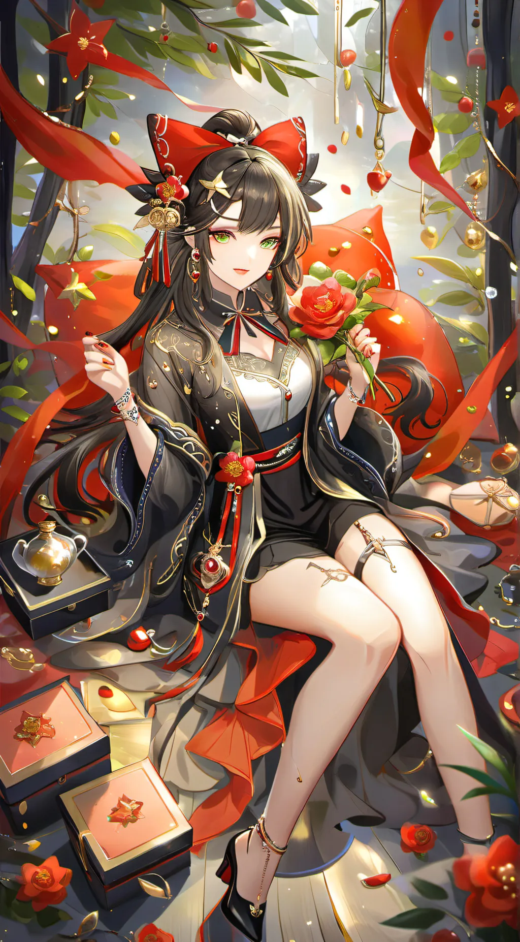 ai character: Swap au daki background