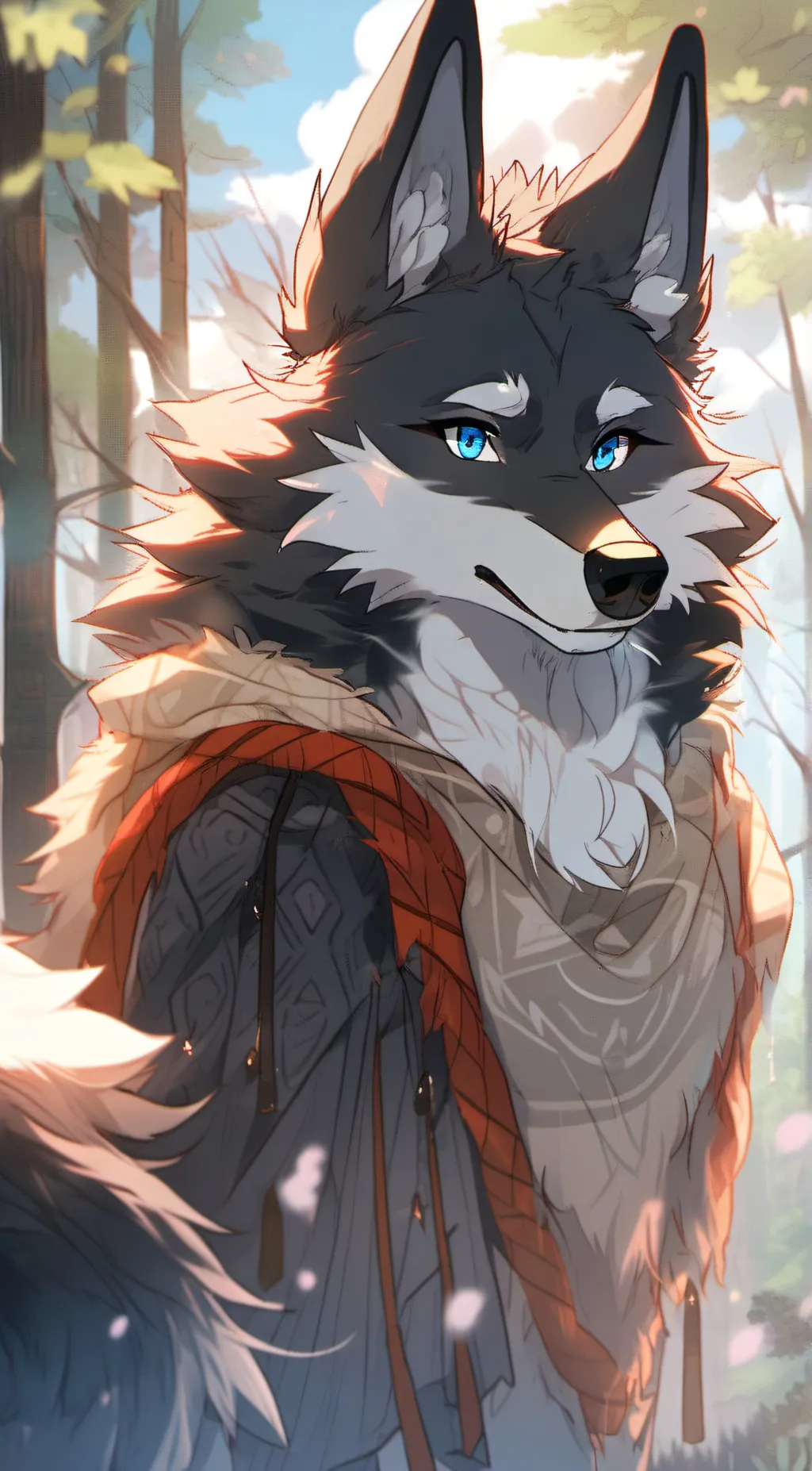 ai character: Brady  background