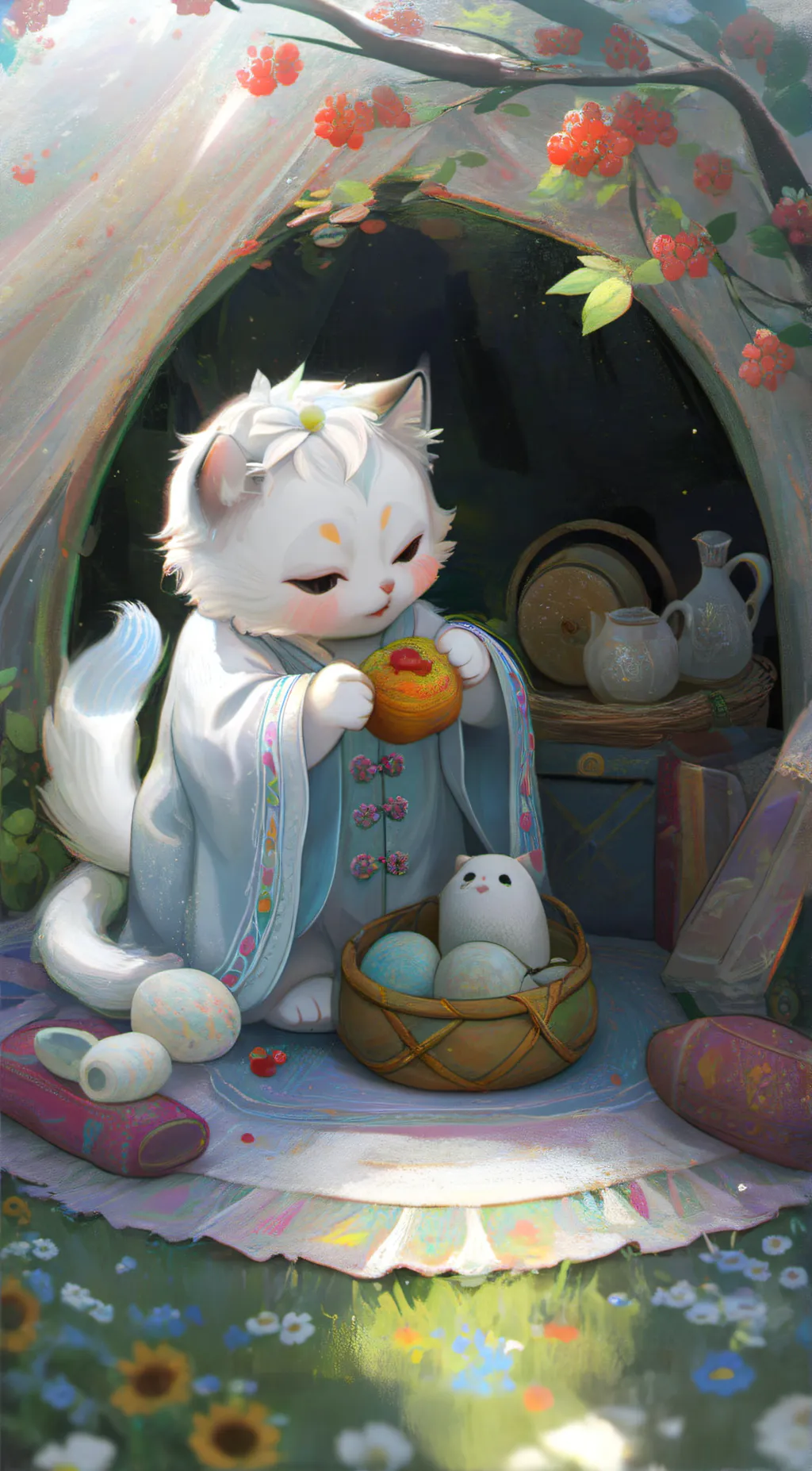 ai character: Mewzila background