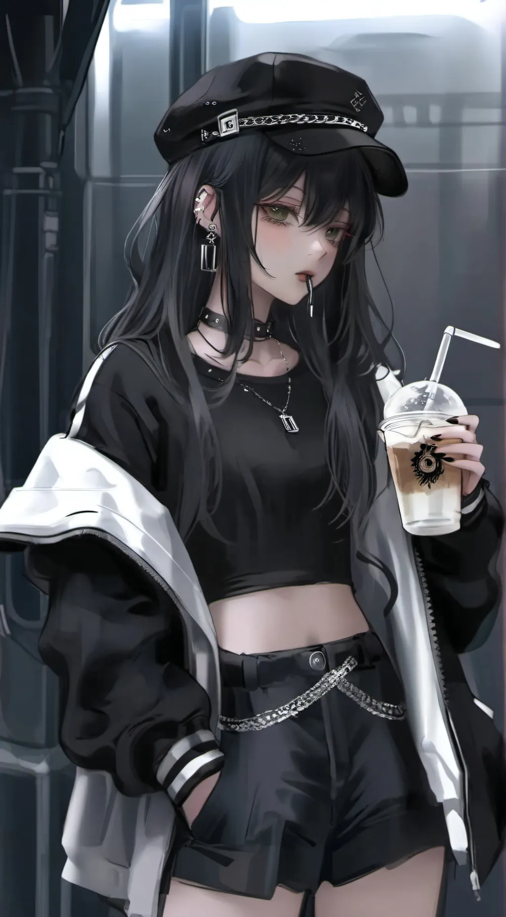 ai character: Charlotte Brooke  background