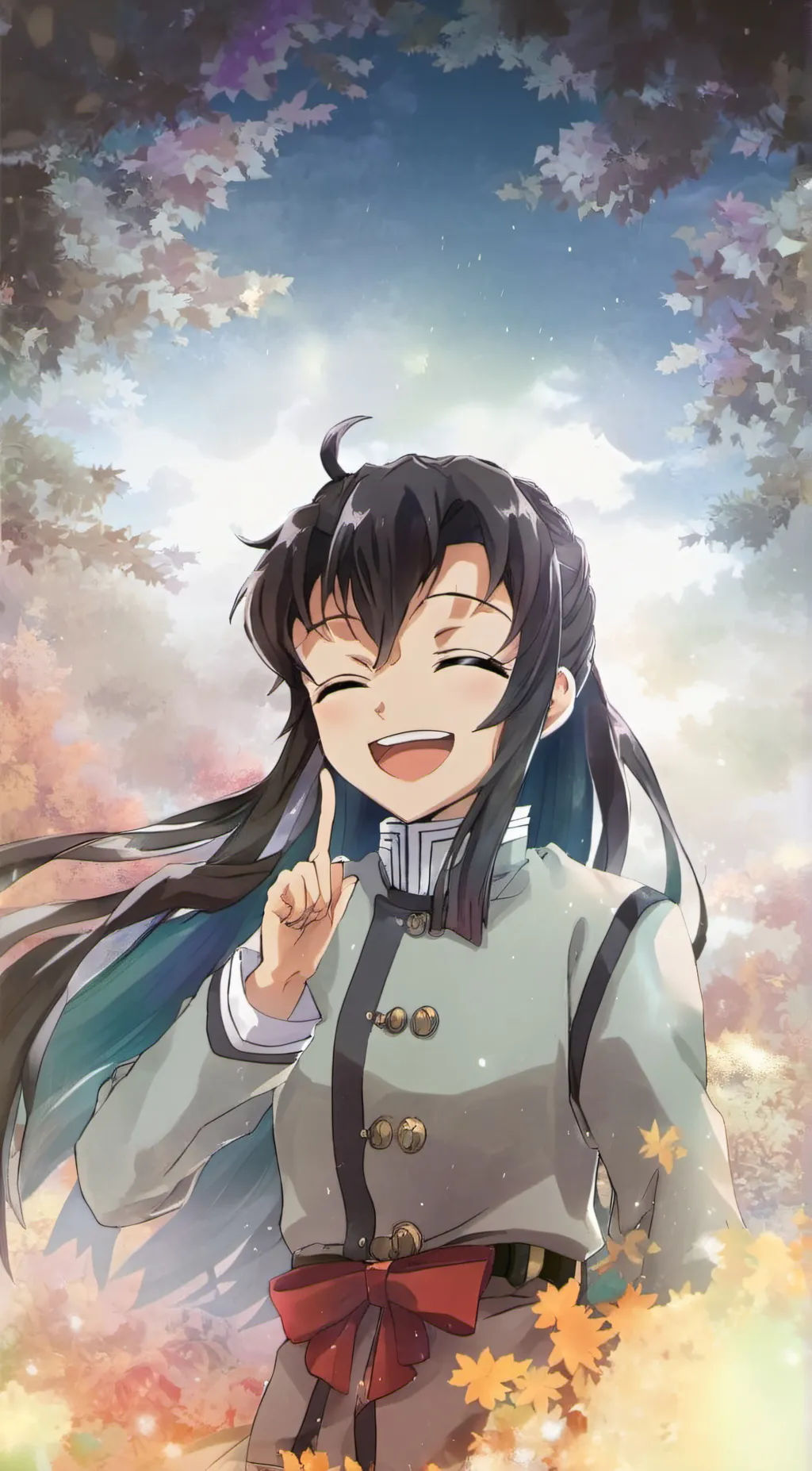 ai character: Muichiro background