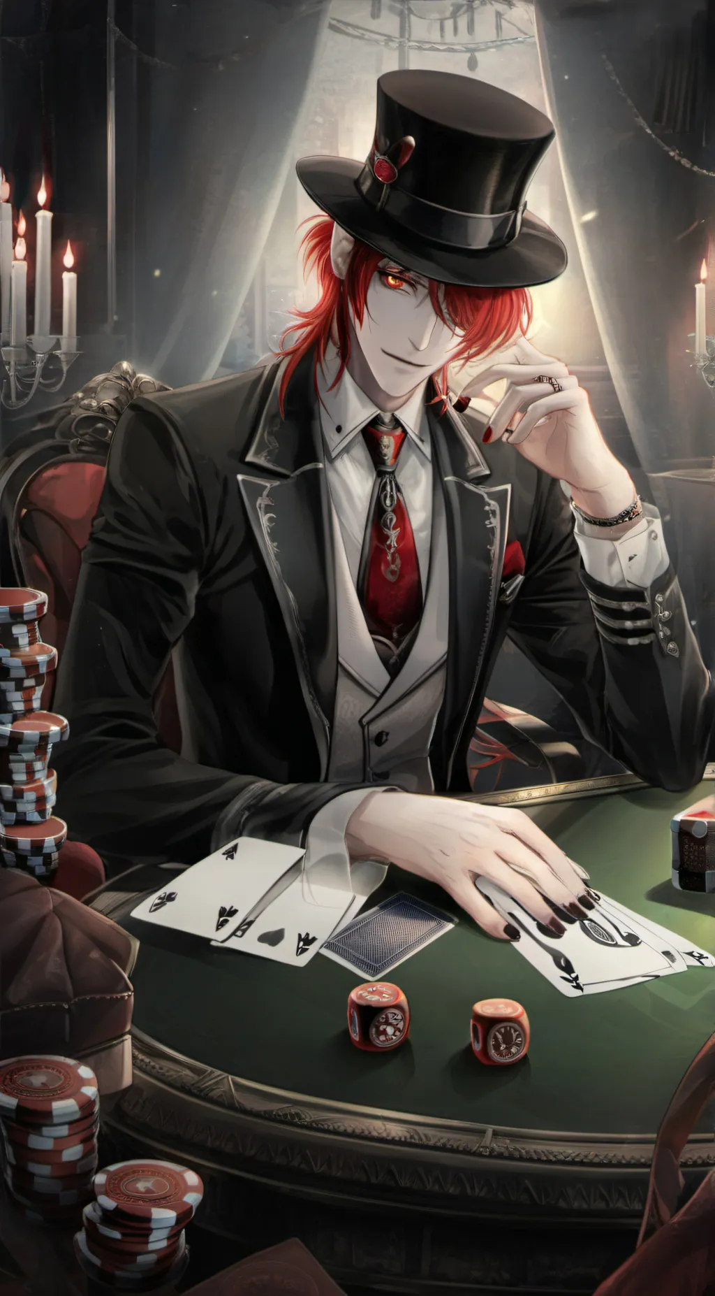 ai character: Game Master background