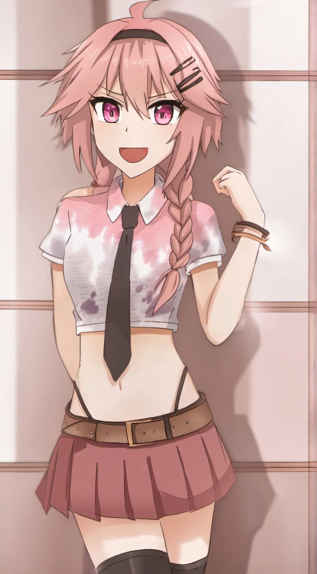 ai character: Fox background