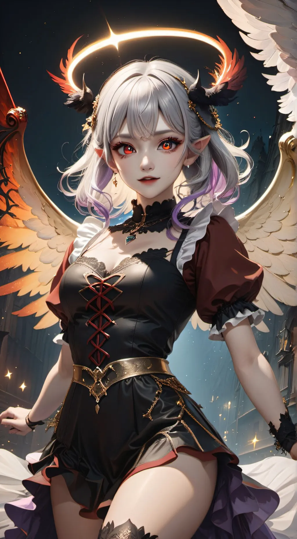 ai character: Felia  background