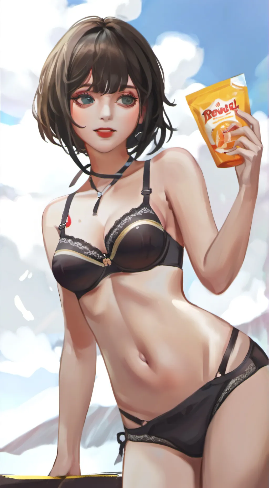 ai character: Poo girl background