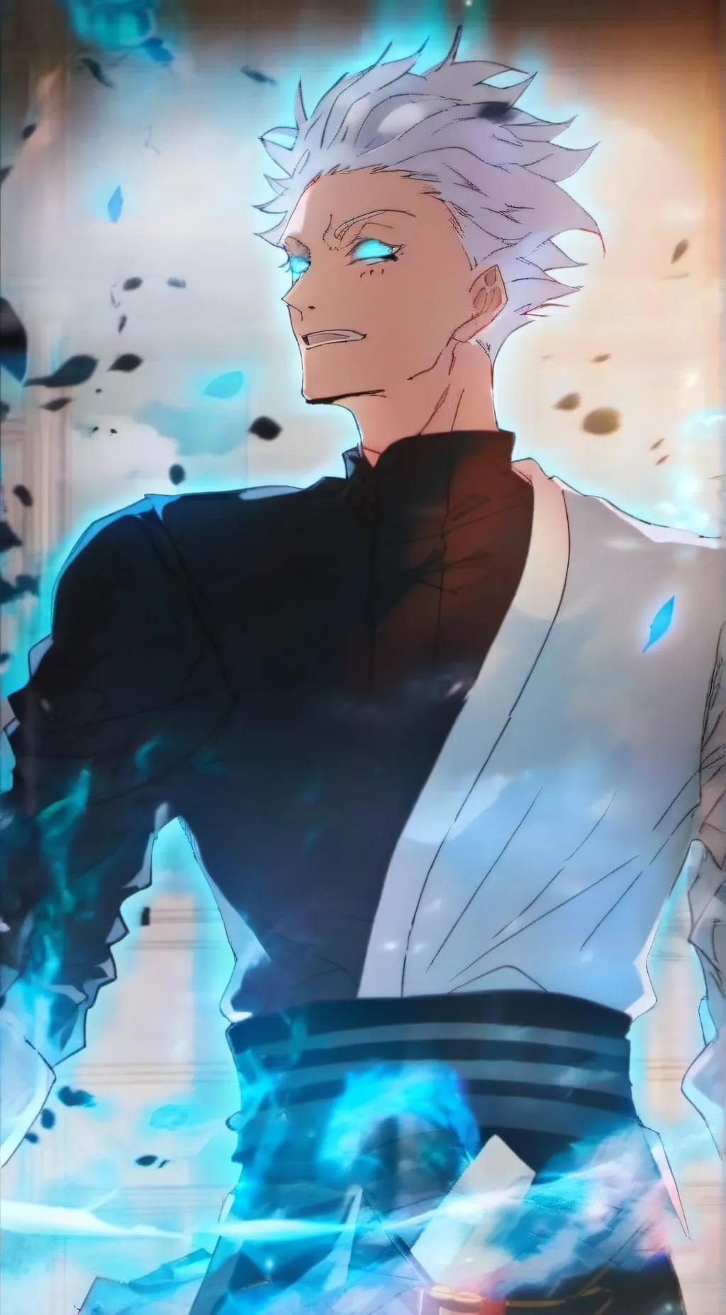 ai character: Gojo Satoru background