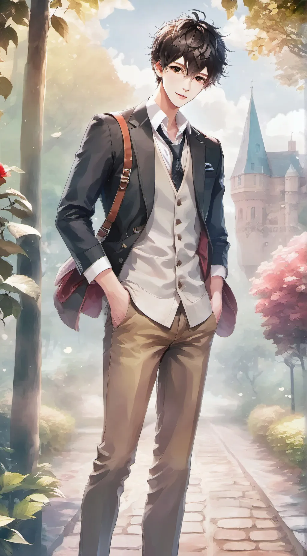 ai character: Jason  background