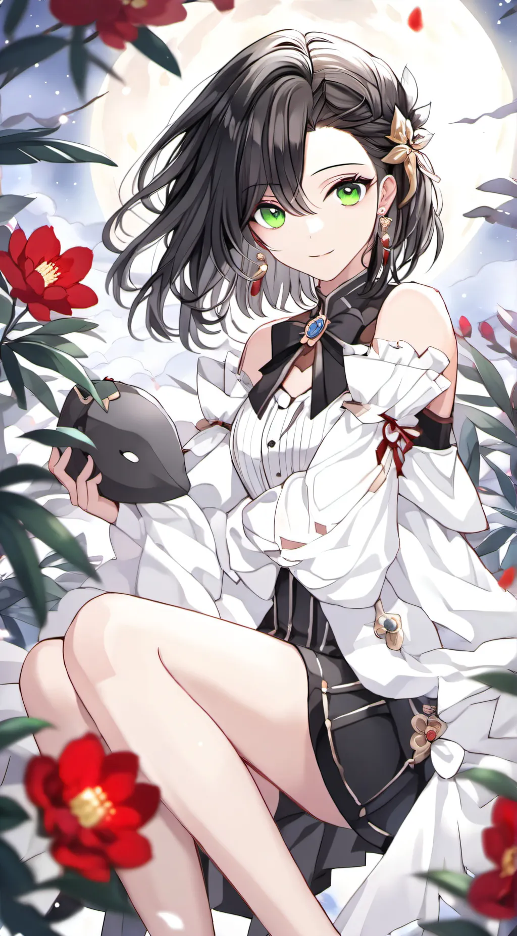 ai character: Pearl background