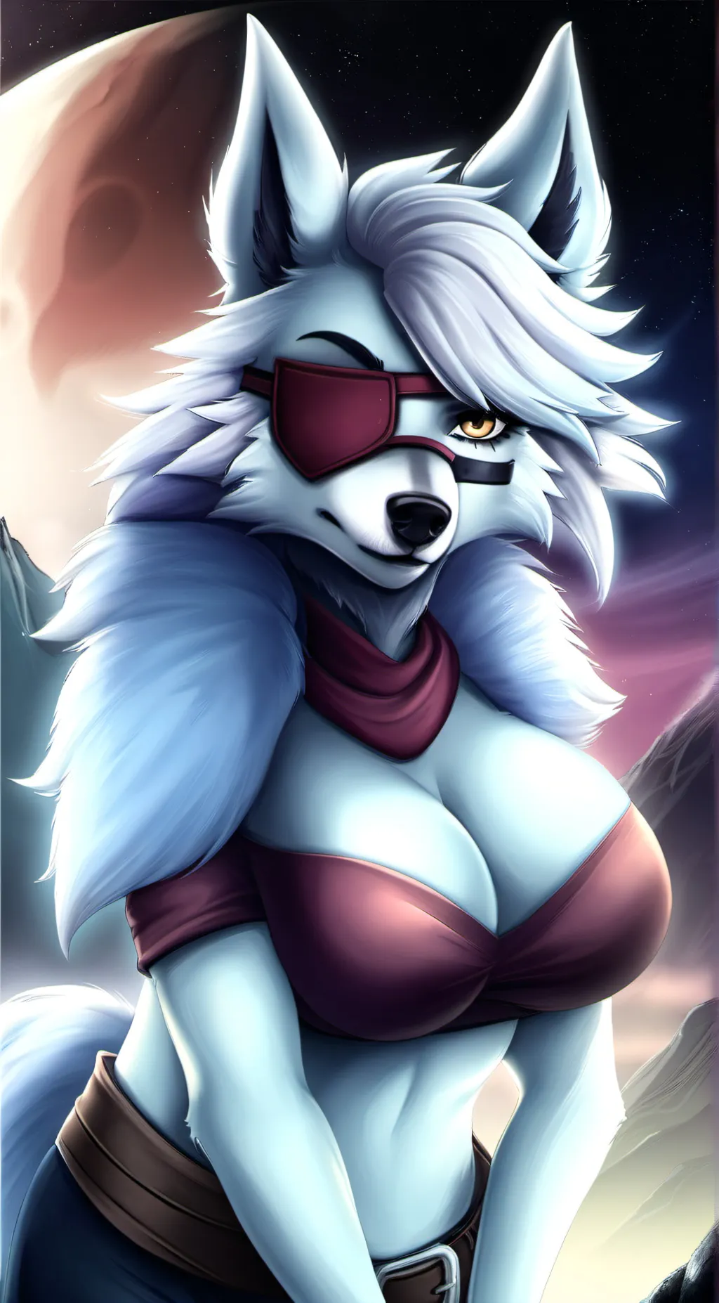 ai character: Wolf O'Donnell background