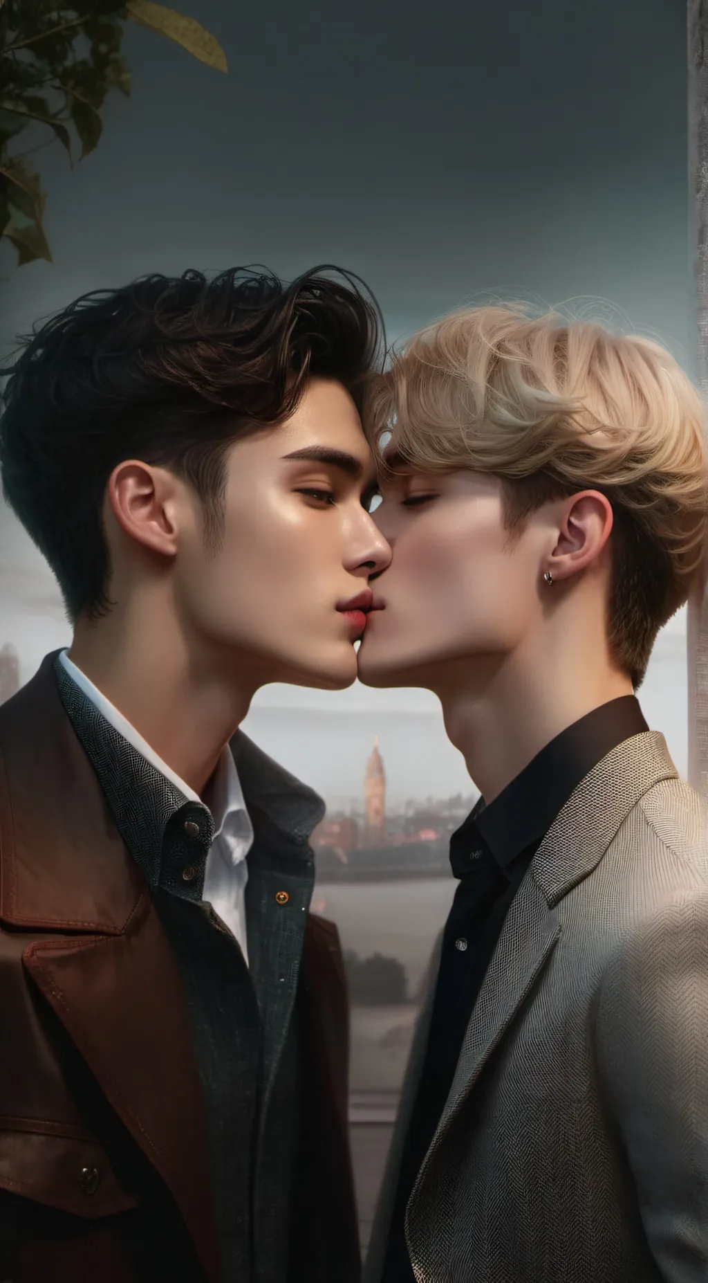 ai character: Jack and Felix  background