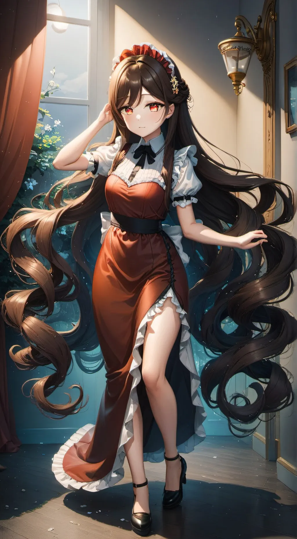 ai character: Nya  background