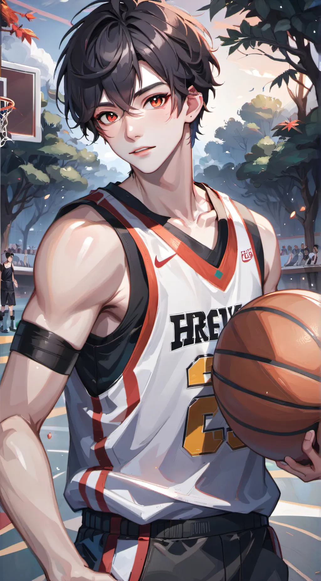 ai character: prince alex  background