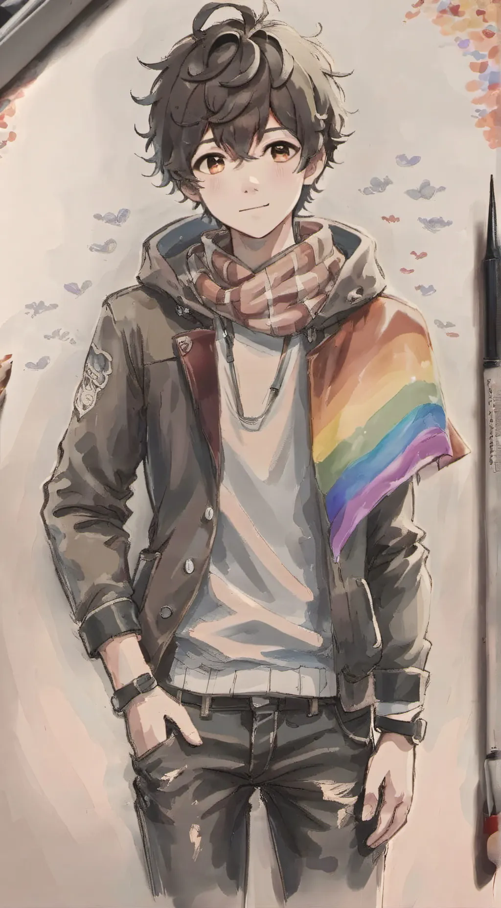 ai character: Skyler background