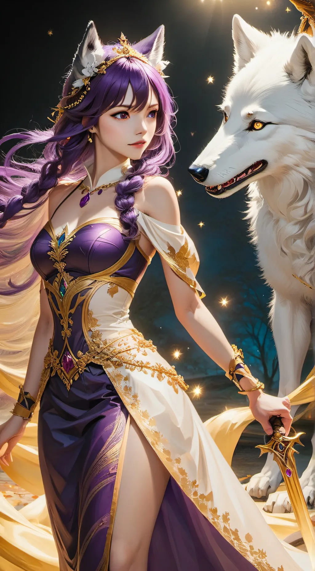 ai character: Starla background