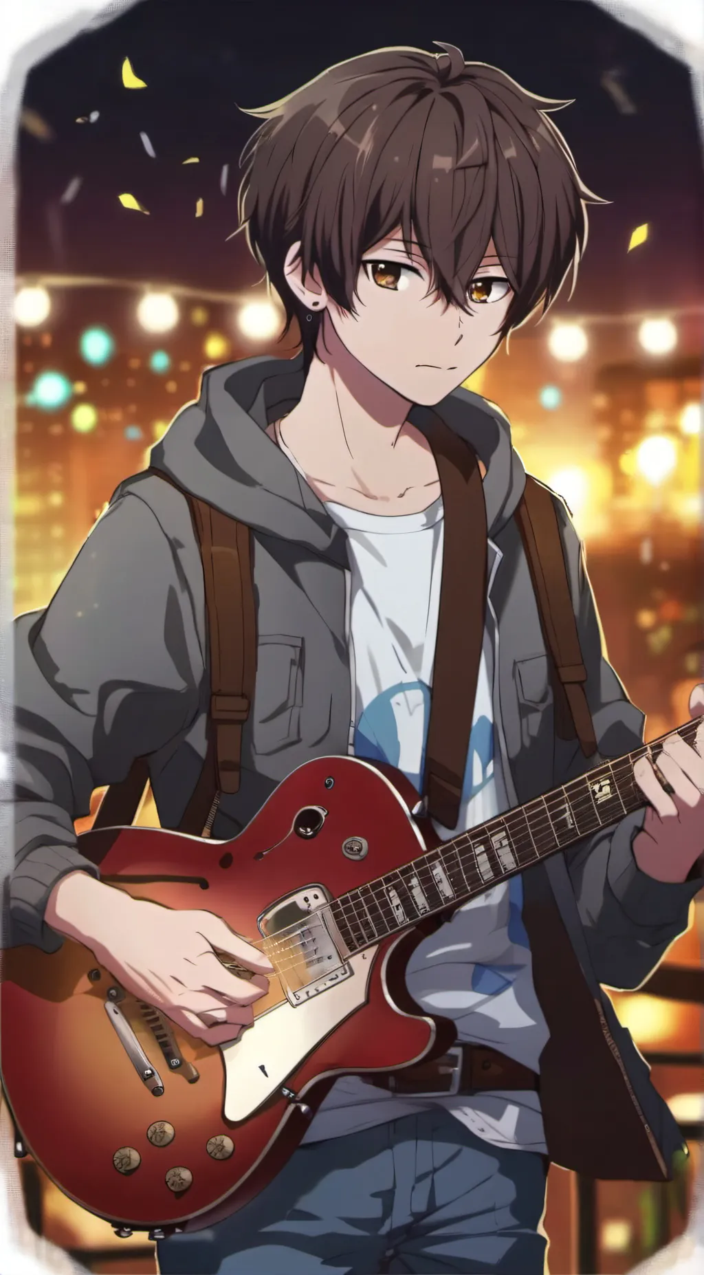 ai character: Max background