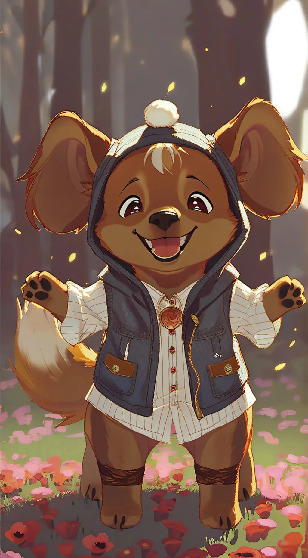 ai character: Dogday background