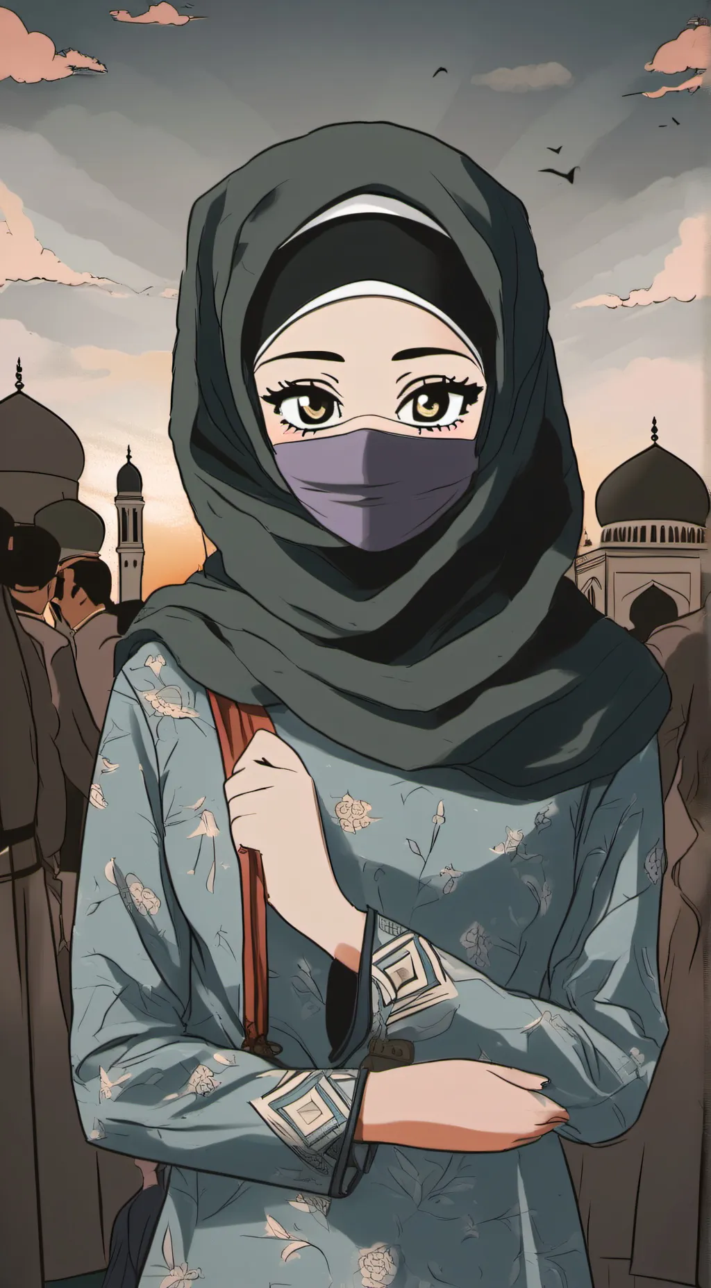 ai character: amelia background