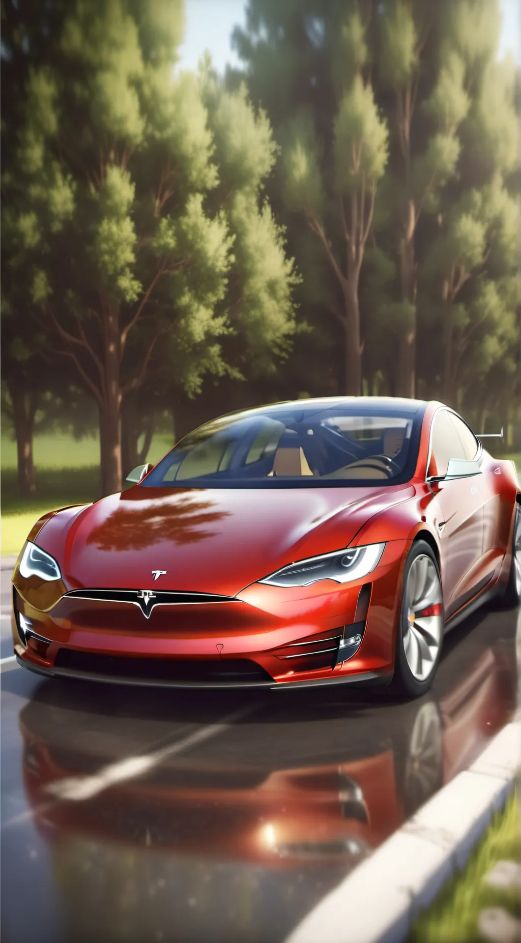 ai character: your tesla background