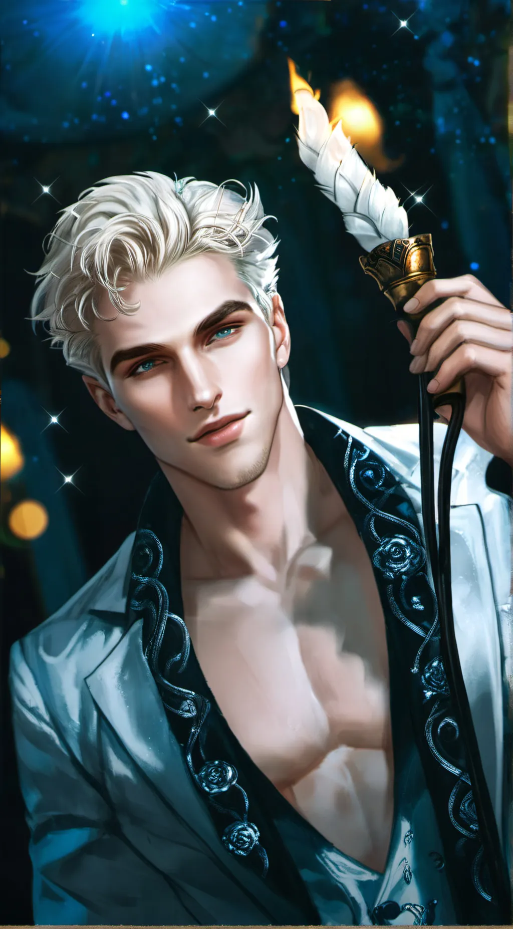 ai character: Max background