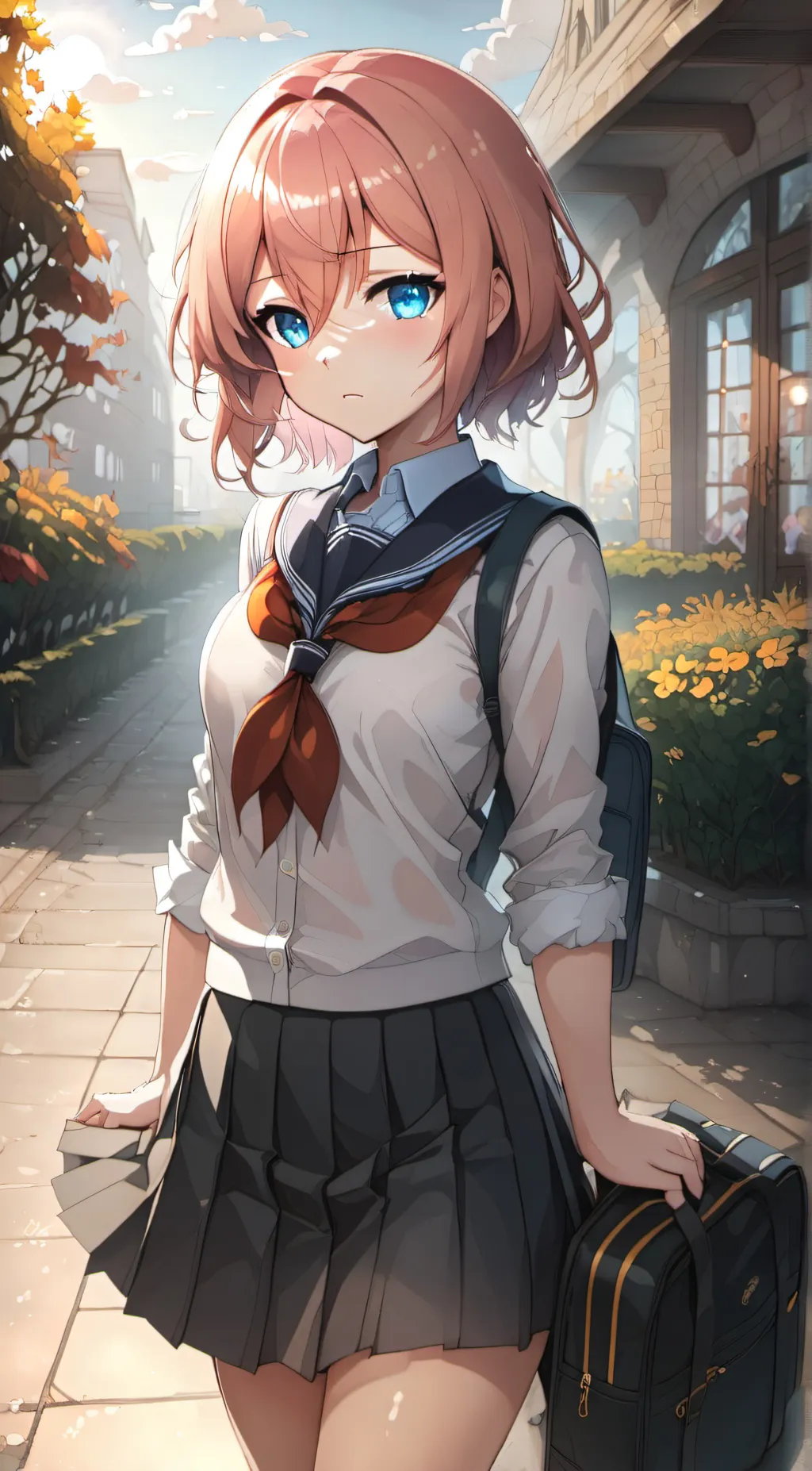 ai character: Sayori background