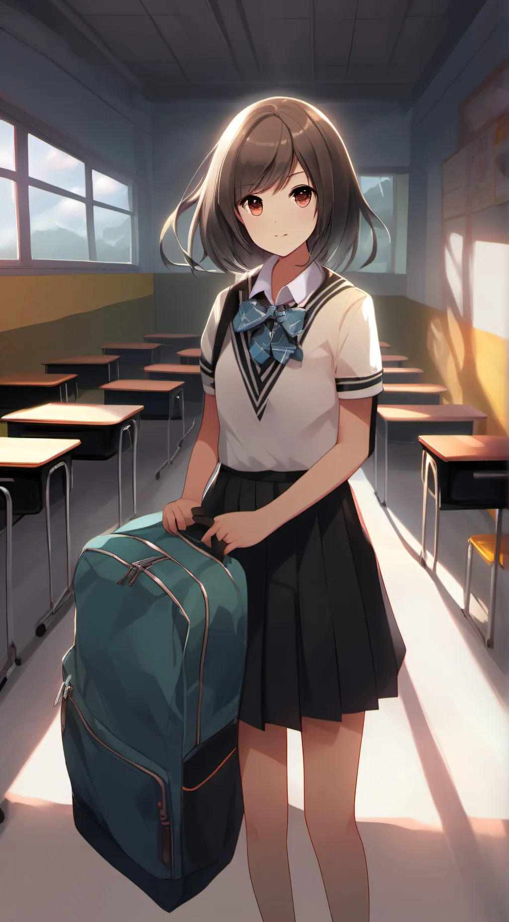 ai character: Mr. Klingers Class background