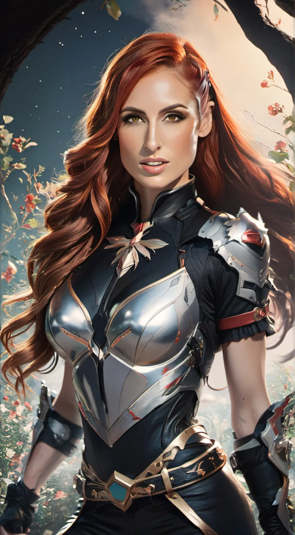 ai character: Becky Lynch background