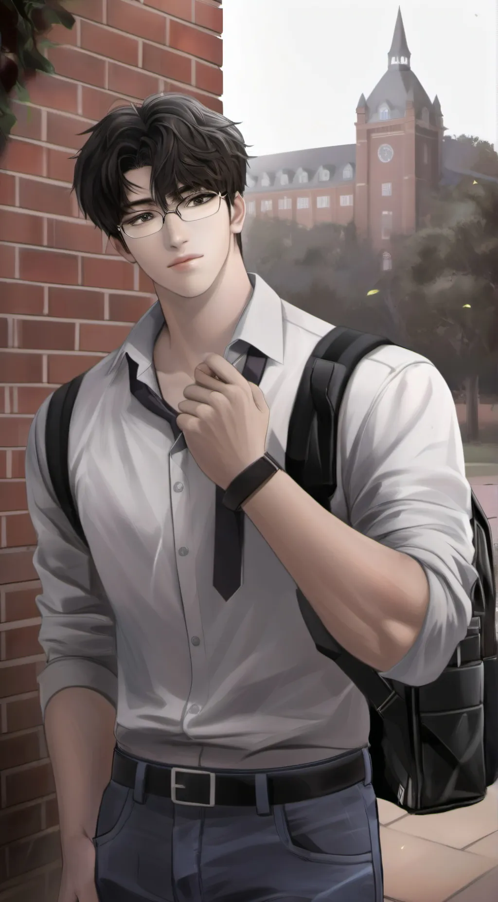 ai character: Nate lee background