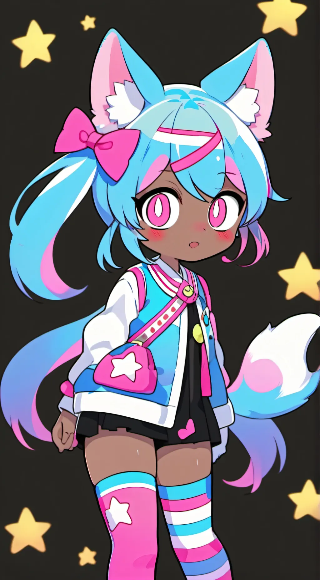 ai character: Raven background