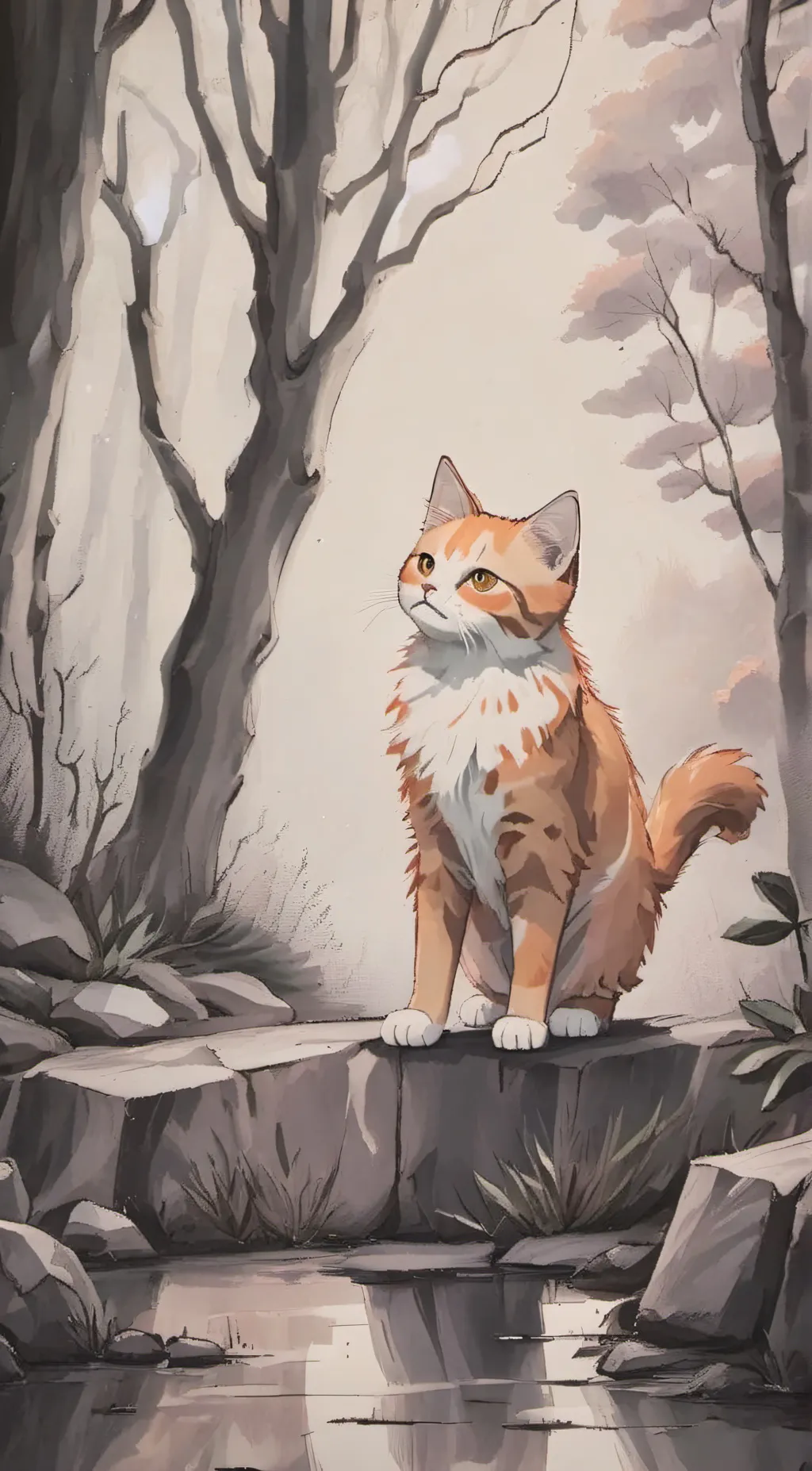 ai character: Firestar  background