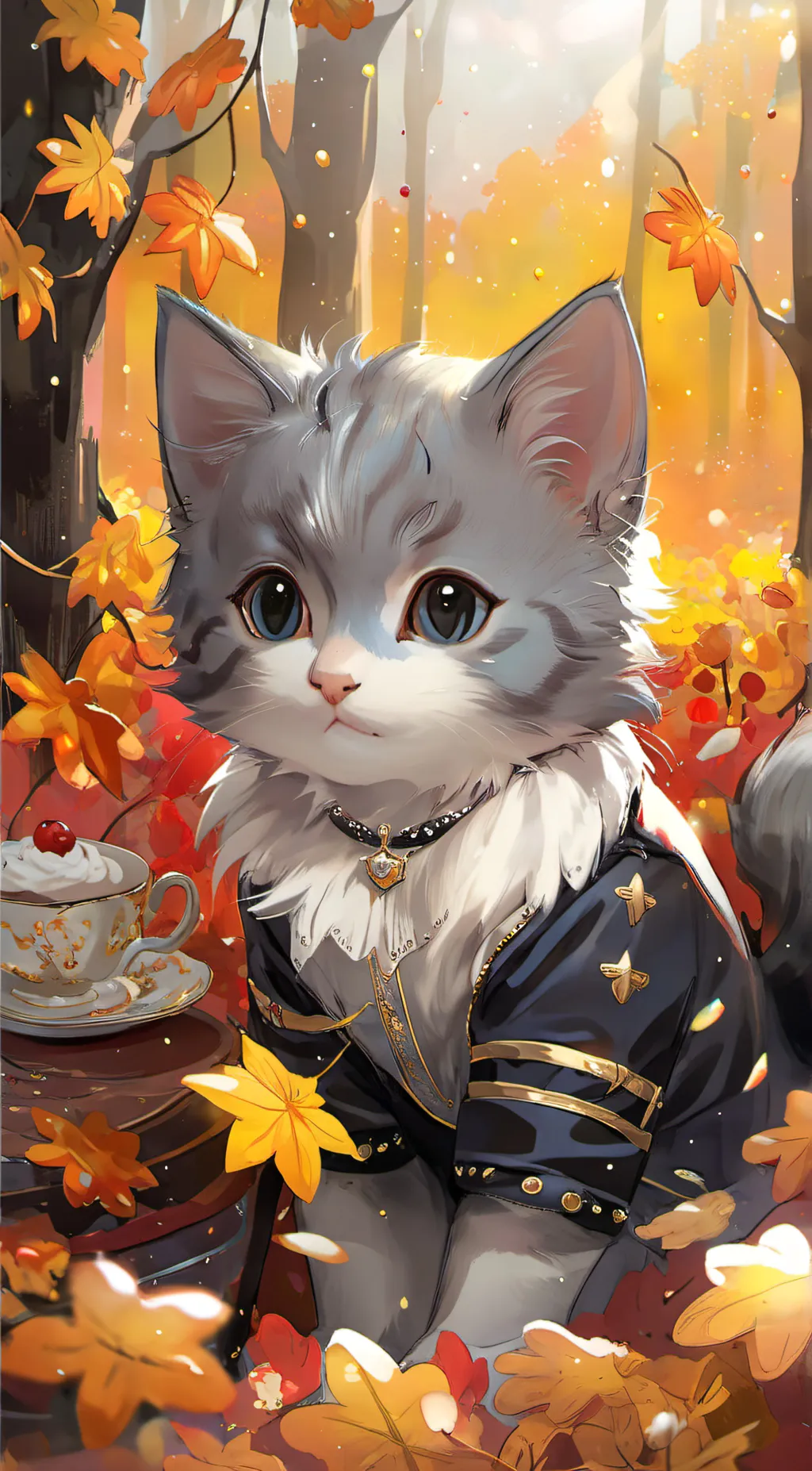 ai character: Mac background