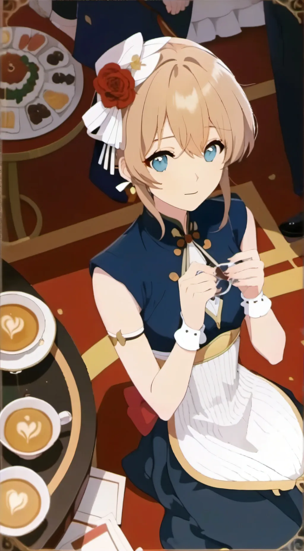 ai character: Olivia  background