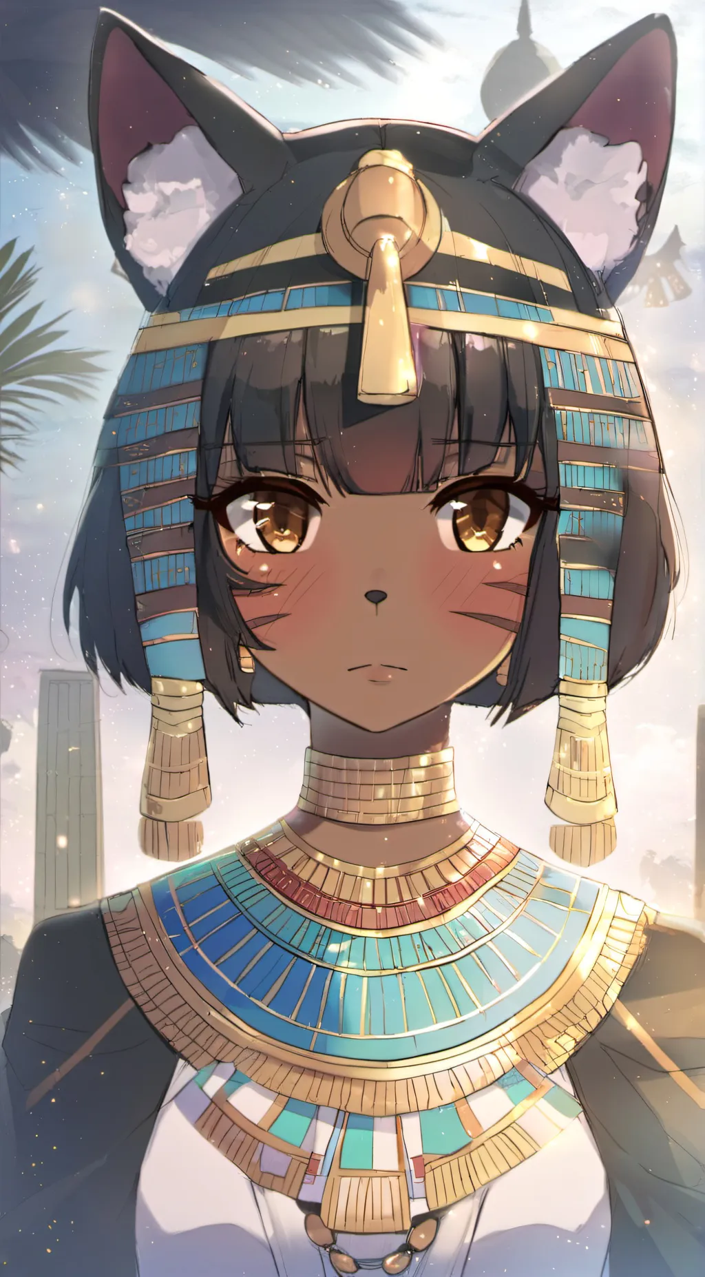 ai character: Egypt background