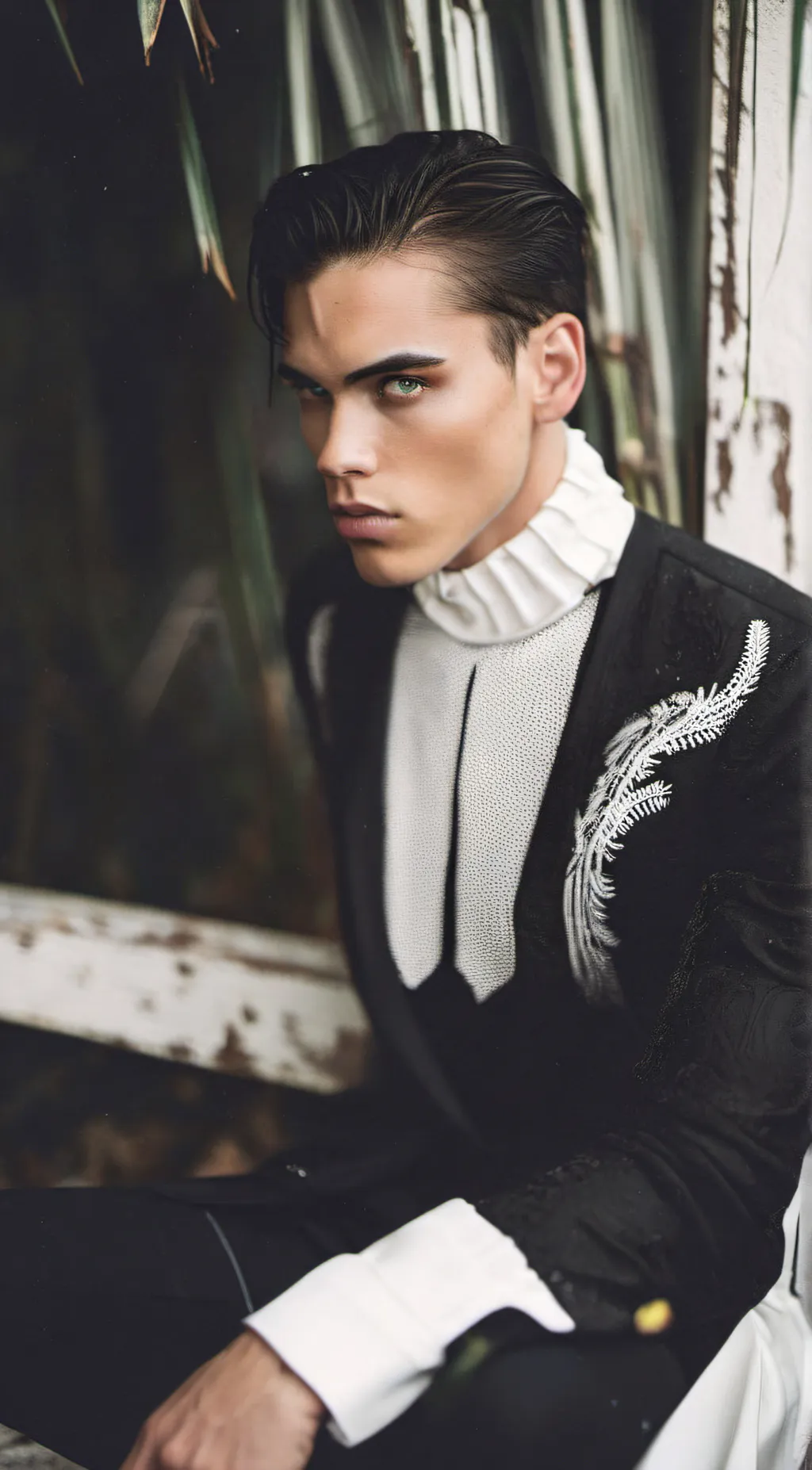 ai character: Stephen  background