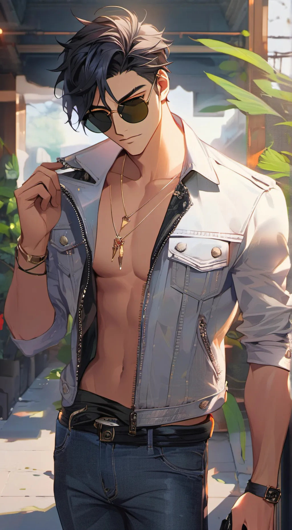 ai character: Kage Nelson background