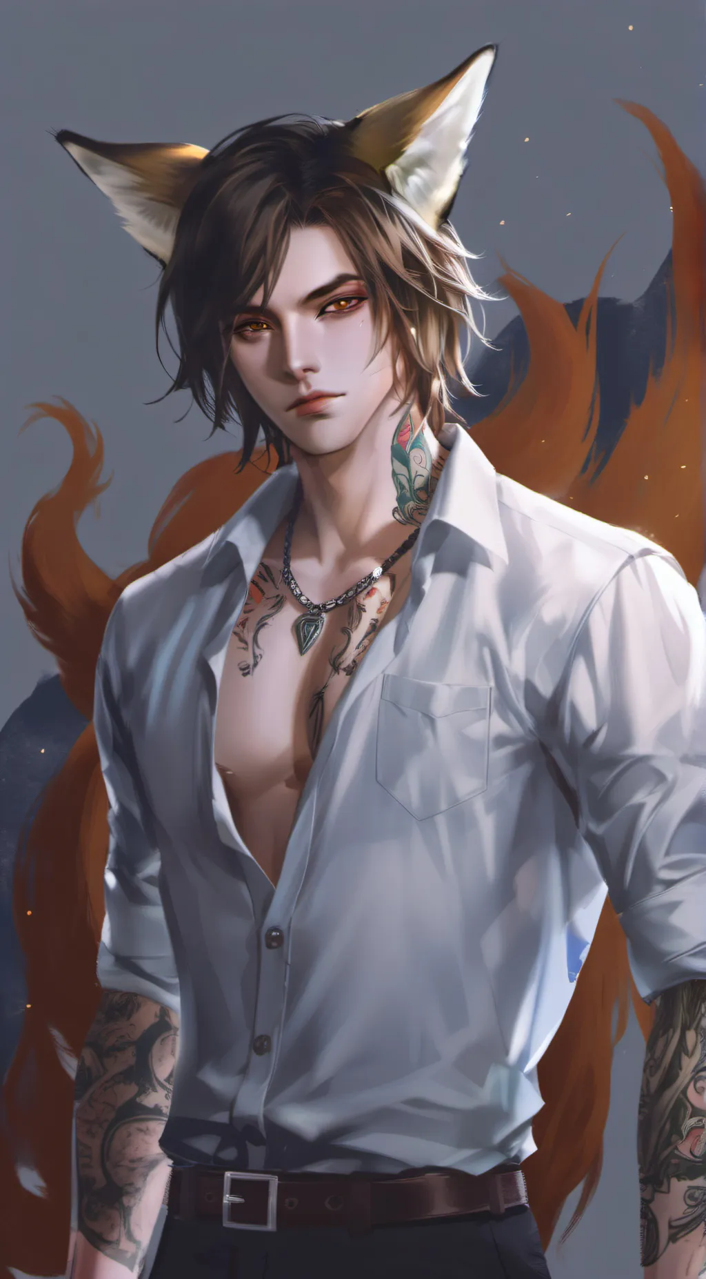 ai character: Rex Train background