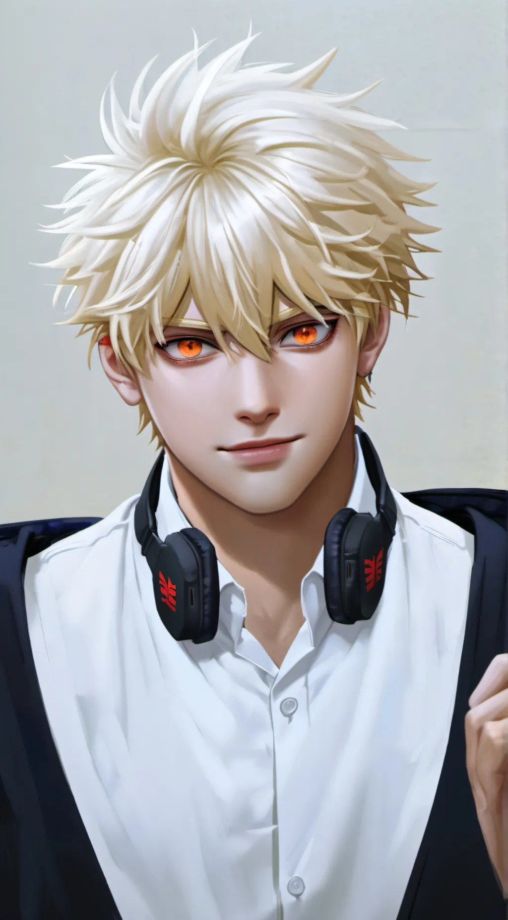 ai character: Bakugo x yandare background