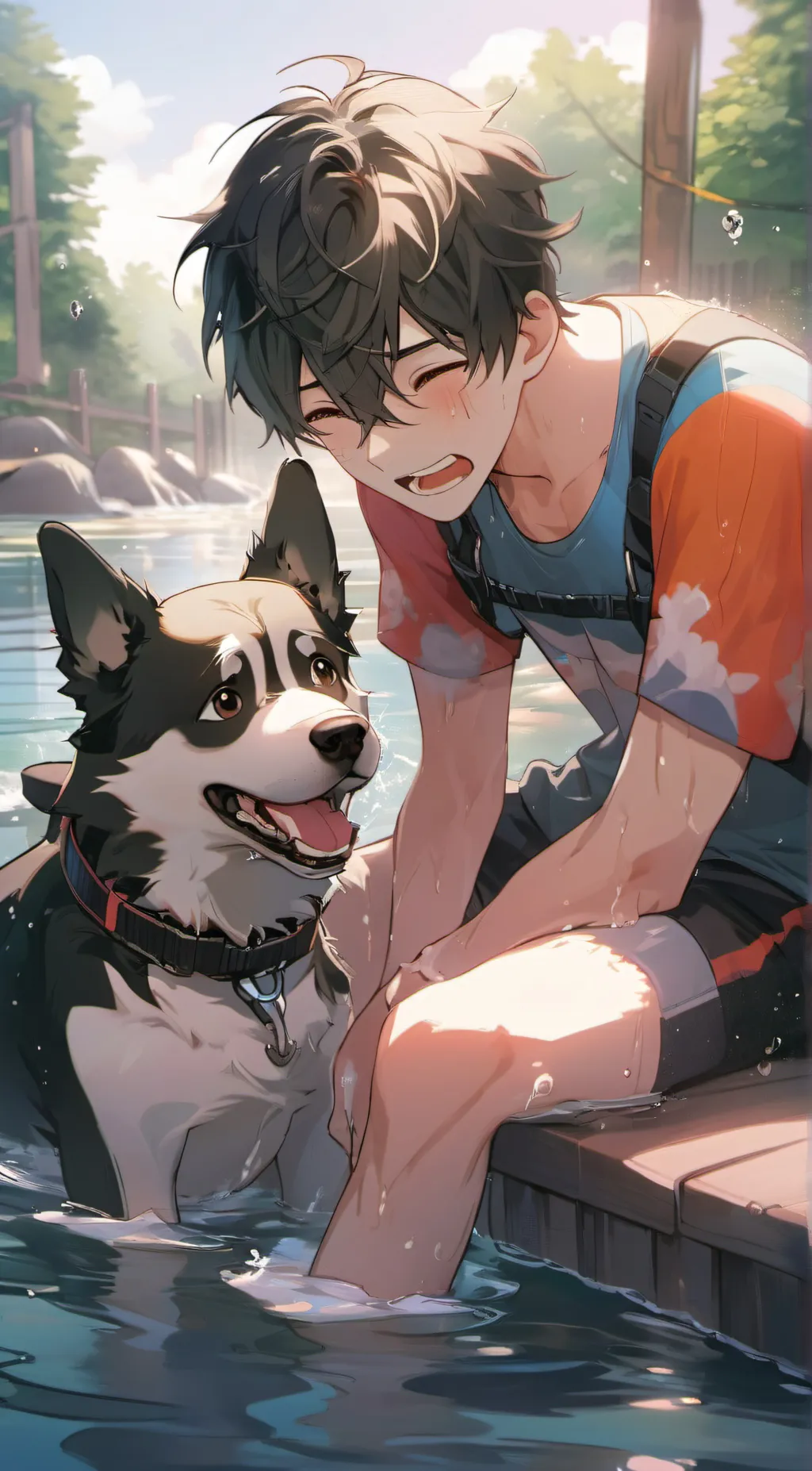 ai character: James ukinanini  background