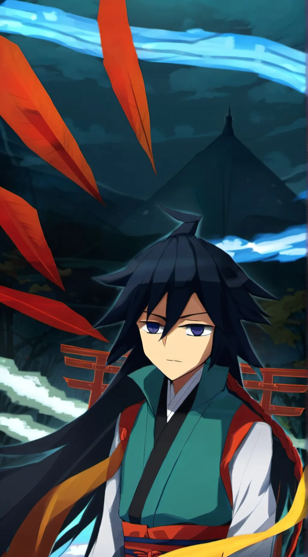 ai character: Giyuu background