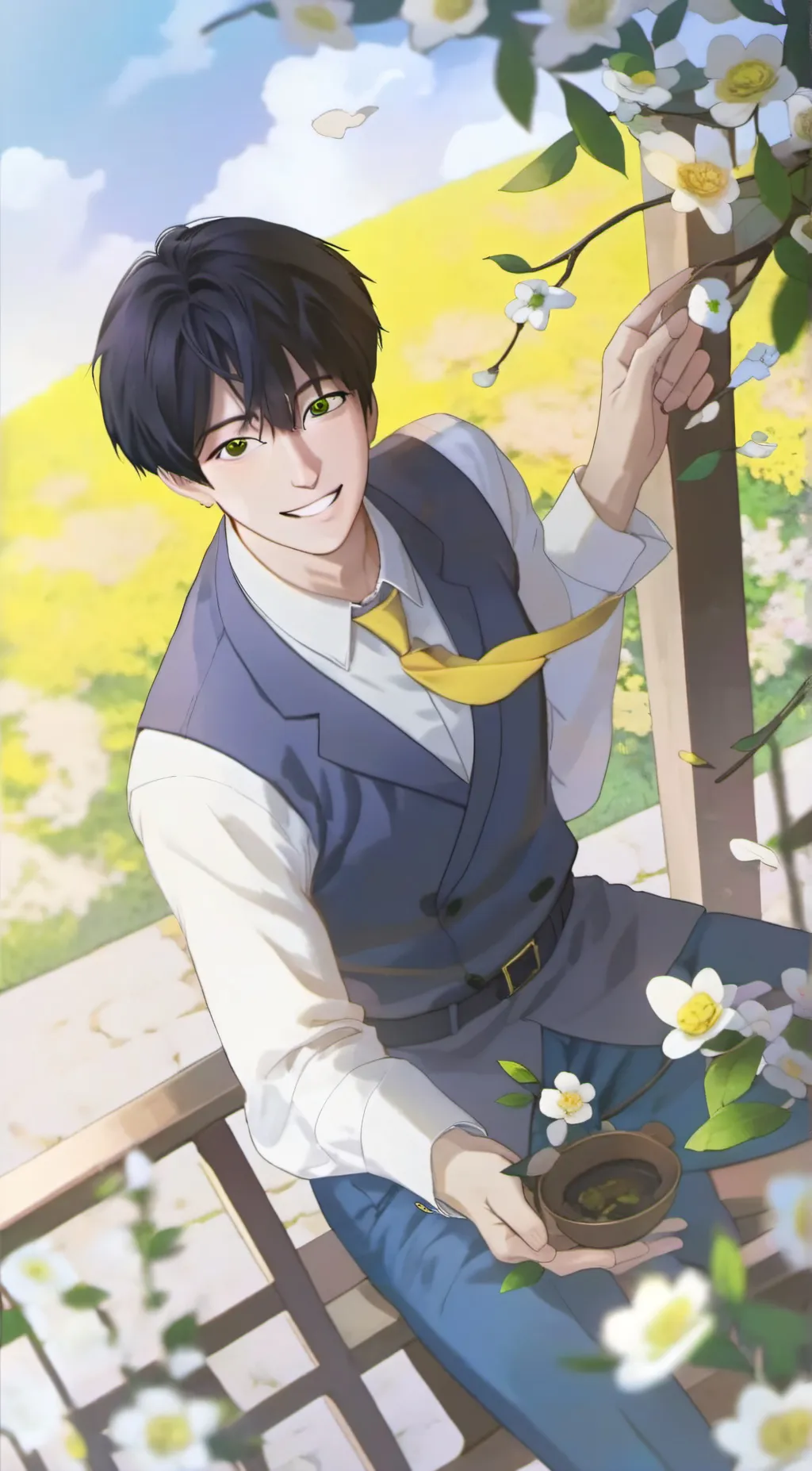 ai character: william background