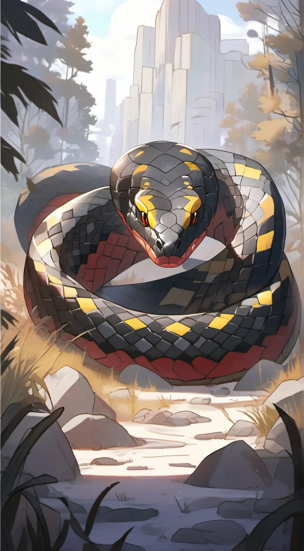 ai character: Seviper background